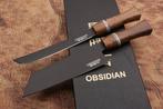 Obsidian - Keukenmes - Kitchen knife set - Introductie van, Antiek en Kunst
