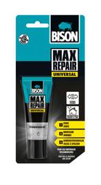Bison max repair universal 45 gr, transparant, blister, Doe-het-zelf en Verbouw, Nieuw, Verzenden