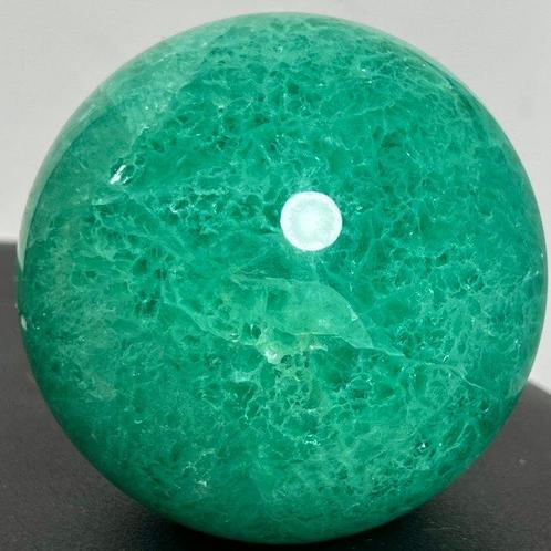 Fluoriet Fine polished Large AAA green fluorite sphere -, Verzamelen, Mineralen en Fossielen