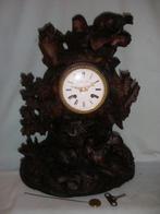 Zwarte Woud pendule - Zwarte Woud - Antiek Hout Messing, Antiek en Kunst, Antiek | Klokken