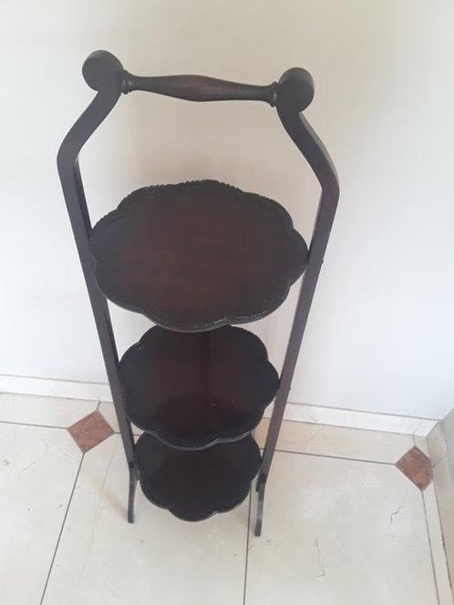 Étagère - Mahonie - Art Deco  Dumb Waiter, Antiek en Kunst, Curiosa en Brocante