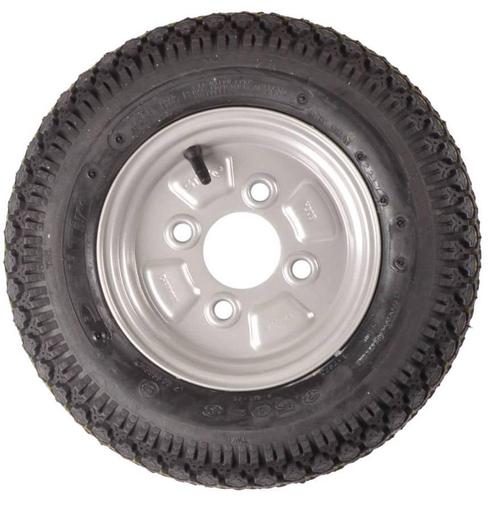 Compleet wiel - 3.50-8 band + velg - opel steek: 4x100 -, Auto-onderdelen, Banden en Velgen, Ophalen of Verzenden