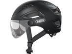 ABUS Hyban 2.0 ACE - Fietshelm - Vizier en topgrids - Zwart, Fietsen en Brommers, Verzenden, Zo goed als nieuw, Abus