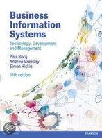 Business Information Systems 5th edn 9780273736455, Boeken, Zo goed als nieuw