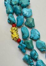 Turkoois halsband Stabiliteit met Pixie en amulet dat zeer