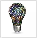 LED Filament 3D Lamp - E27 - 3 Watt - Dimbaar - Warm Wit - 2, Huis en Inrichting, Lampen | Losse lampen, Nieuw, E27 (groot), Ophalen of Verzenden