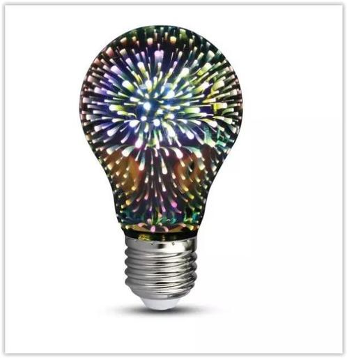 LED Filament 3D Lamp - E27 - 3 Watt - Dimbaar - Warm Wit - 2, Huis en Inrichting, Lampen | Losse lampen, E27 (groot), Nieuw, Minder dan 30 watt