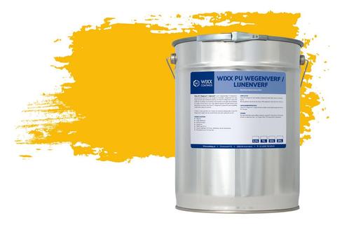 Wixx PU Wegenverf Lijnenverf RAL 1023 | Verkeersgeel 5L, Doe-het-zelf en Verbouw, Verf, Beits en Lak, Verf, Nieuw, Minder dan 5 liter