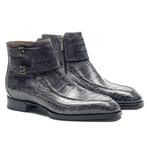 Santoni - Alligator Boots - UK: 6 / US: 7 / EU: 40 -, Nieuw