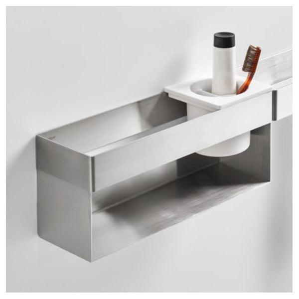 Bieden: Agape 369224A dispenser inox soap holder, Doe-het-zelf en Verbouw, Sanitair, Nieuw, Ophalen of Verzenden