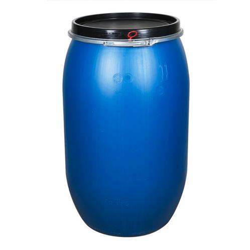 Kunststof Vat 220 liter met Deksel - Nieuw, Zakelijke goederen, Kantoor en Winkelinrichting | Magazijn, Stelling en Opslag, Verzenden