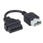 Honda 5-pins OBD1 – 16-pins OBD2 Verloopkabel | Personenauto, Auto diversen, Verzenden, Nieuw