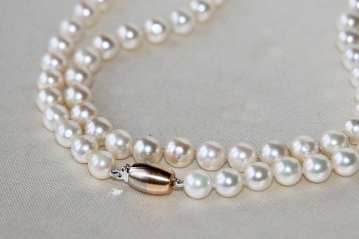 Other brand - Halsketting - 18 karaat Geel goud, Witgoud,, Sieraden, Tassen en Uiterlijk, Kettingen