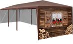 tectake® Partytent Almchalet - Paviljoen in Alpenhut Stijl -, Tuin en Terras, Verzenden, Zo goed als nieuw