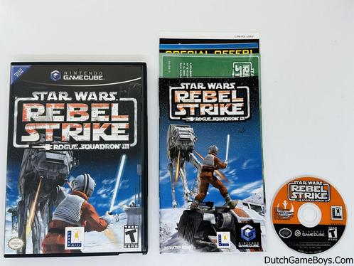 Nintendo Gamecube - Star Wars - Rebel Strike - Rogue Squadro, Spelcomputers en Games, Games | Nintendo GameCube, Gebruikt, Verzenden