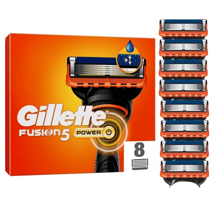 Gillette Fusion5 Power Scheermesjes, Witgoed en Apparatuur, Persoonlijke-verzorgingsapparatuur, Nieuw, Verzenden