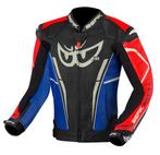 Berik Street Pro Evo Zwart Rood Blauw Leren Motorjas, Nieuw met kaartje, Jas | leer, Berik, Heren