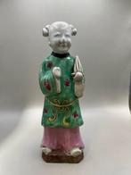 statuette cina Fam. rosa - Porselein - China - Qing Dynastie, Antiek en Kunst