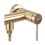 REA Douchekraan met handdouche - Geborsteld goud - Modern..., Ophalen of Verzenden, Nieuw