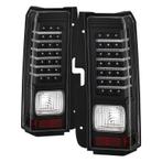 xTune Hummer H3 06-09 ( Non H3T ) LED Tail Lights Black, Auto-onderdelen, Verlichting, Ophalen of Verzenden, Nieuw