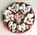 Kerstballen (35) - Craquelé - Set craquelé kerstballen, Nieuw