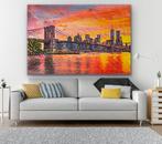 Joaquim Falco - MANHATTAN AND BROOKLYN BRIDGE.XXL, Antiek en Kunst