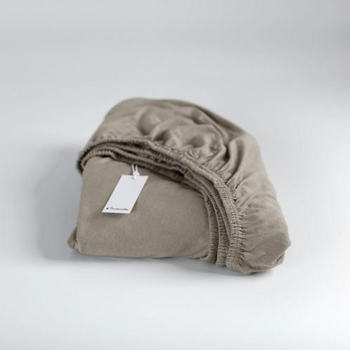 Cinderella Hoeslaken jersey taupe, Huis en Inrichting, Slaapkamer | Beddengoed