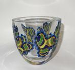 Glasfabriek Leerdam - Olaf Stevens - Vaas - Kristal, Antiek en Kunst, Antiek | Glas en Kristal