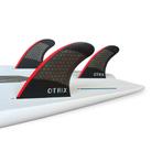 Otrix Carbon Fiber Thruster Fin Set - L (Nieuw), Watersport en Boten, Golfsurfen, Verzenden, Nieuw