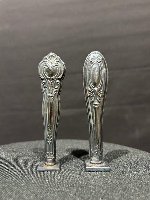 Zegel (2) - Zilveren stempels 800, Antiek en Kunst, Antiek | Goud en Zilver