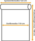 2dekans | Rolgordijn Easy Verduisterend - Brown - 120 x 190, Ophalen of Verzenden, Zo goed als nieuw