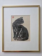 Sadanobu Hasegawa IV (1914–1999) - Japanese Woodblock Print, Antiek en Kunst