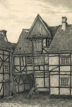 Dulieu, Jean - 1 Original drawing - Reiskoets in Faaborg -, Nieuw