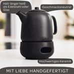 STEINZEIT Design theepot met stoofje, 1,3 liter, met zeefinz, Verzenden, Zo goed als nieuw