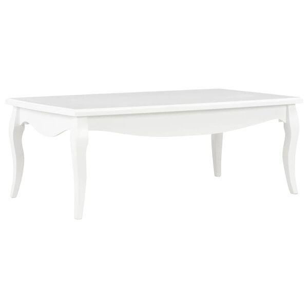 Salontafel Wit Grenen | Retourdeal | Duurzaam & Voordelig, Huis en Inrichting, Tafels | Salontafels, 100 tot 150 cm, Rechthoekig