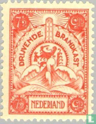 Nederland - Vervoer in drijvende brandkast - 1921, Postzegels en Munten, Munten | Nederland, Verzenden