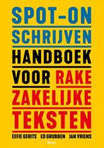 9789024458189 Spot-on schrijven Eefje Gerits, Verzenden, Nieuw, Eefje Gerits