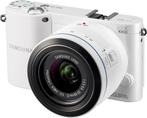 Samsung NX1000 + 20-50mm i-Function f3.5-5.6 Lens - Wit, Verzenden, Zo goed als nieuw