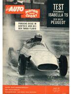 1960 DAS AUTO MOTOR UND SPORT MAGAZINE 21 DUITS, Boeken, Auto's | Folders en Tijdschriften, Nieuw, Author