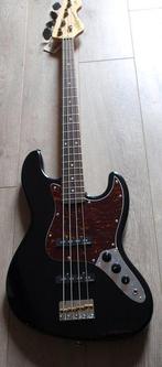 Vintage - VJ74 Black reissued jazzbass model - - Elektrische, Muziek en Instrumenten, Snaarinstrumenten | Gitaren | Akoestisch