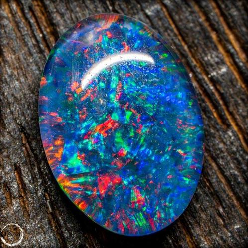 Natuurlijk triplet-opaal uit Australië - Van de hoogste, Verzamelen, Mineralen en Fossielen