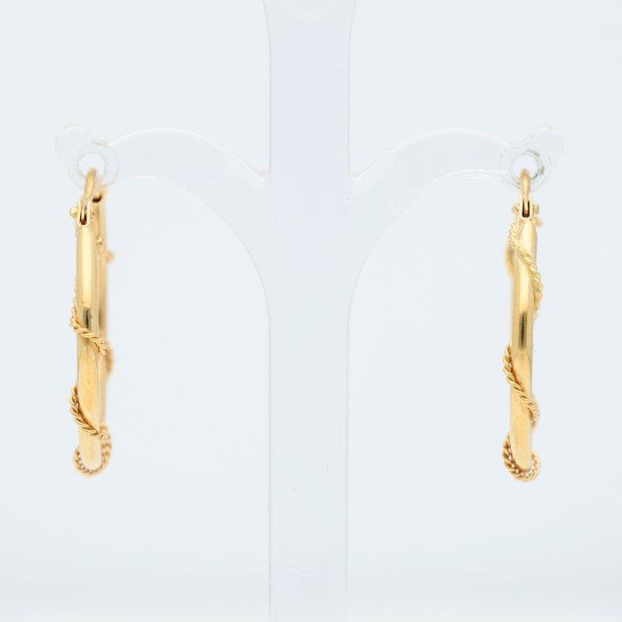 Oorbellen - 18 karaat Geel goud, Sieraden, Tassen en Uiterlijk, Oorbellen