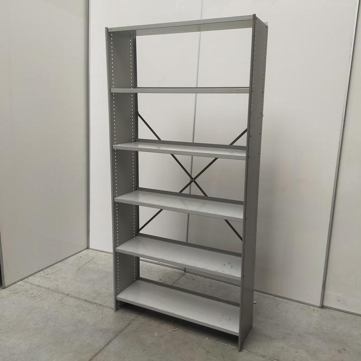 Ahrend de Cirkel metalen stellingkast - 200x100x30 cm, Zakelijke goederen, Kantoor en Winkelinrichting | Magazijn, Stelling en Opslag