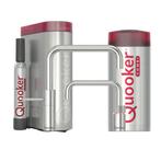 €2396 QUOOKER COMBI+ NORDIC SQUARE TWINTAPS RVS + CUBE - 22, Ophalen of Verzenden, Nieuw