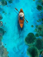 Tetiana Liakhovchuk - « Boat in the silence of water lilies»