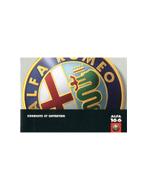 2000 ALFA ROMEO 166 OWNERS MANUAL FRENCH, Auto diversen, Handleidingen en Instructieboekjes