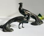 Beeld, Fazanten - 20 cm - Gepatineerd brons - 1920