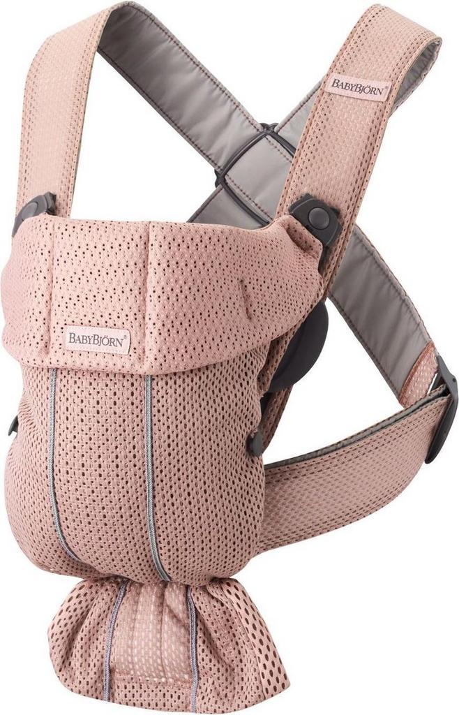 BABYBJÖRN Draagzak Mini Oudroze 3D Mesh - Open Doos, Kinderen en Baby's, Babydragers en Draagdoeken, Verzenden