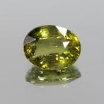 1 pcs Groen, Bruin, Geel Alexandriet - 7.57 ct - Gemological, Sieraden, Tassen en Uiterlijk, Edelstenen, Nieuw
