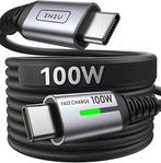 USB-C naar USB-C Kabel - 100W Snel Opladen - Flexibele, Telecommunicatie, Verzenden, Nieuw